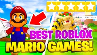 BEST ROBLOX MARIO GAMES!