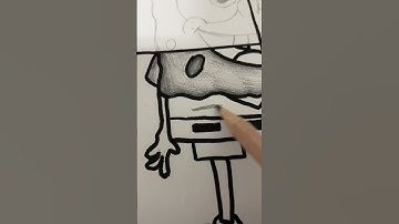 Drawing SpongeBob in 4 different styles! | pt.1