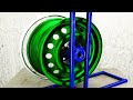 ЧТО МОЖНО СДЕЛАТЬ ИЗ АВТОМОБИЛЬНОГО ДИСКА / WHAT YOU CAN DO FROM OLD CAR WHEELS / DIY