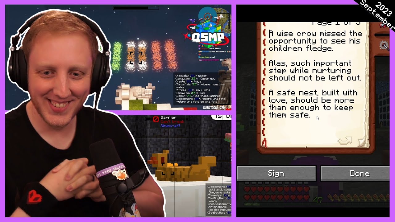 QSMP - Tallulah & Chayanne would have loved this day... - Philza VOD - Streamed on September 15 2023