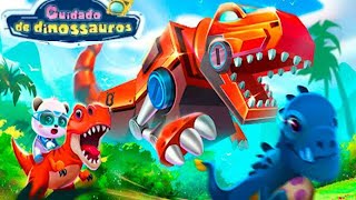 Babybus Cuidado de Dinossauros I Little Panda Dinosaur Care I Babybus Games I Gameplay I Android screenshot 3