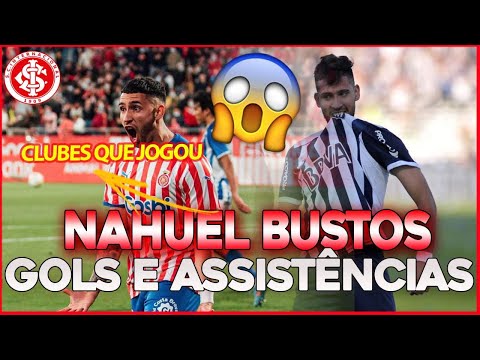 OS CLUBES E OS NÚMEROS DA CARREIRA DE NAHUEL BUSTOS #SHORTS #INTER