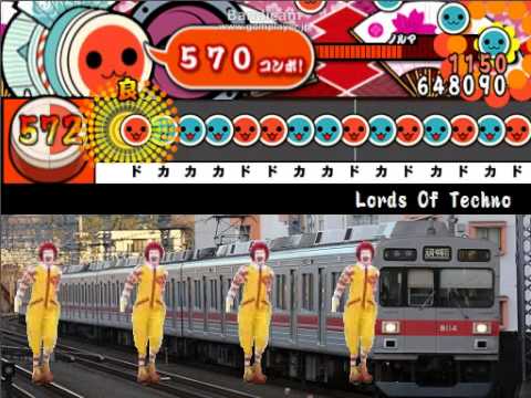 太鼓さん次郎　Lords Of Techno　創作譜面
