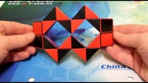 24 Piece Shengshou Magic Snake Tutorial: How To Make A Pair Of Glasses