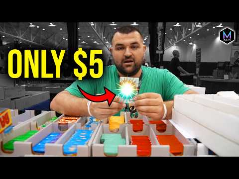 $5 Bargain Bin Hunting At The National Card Show 2026