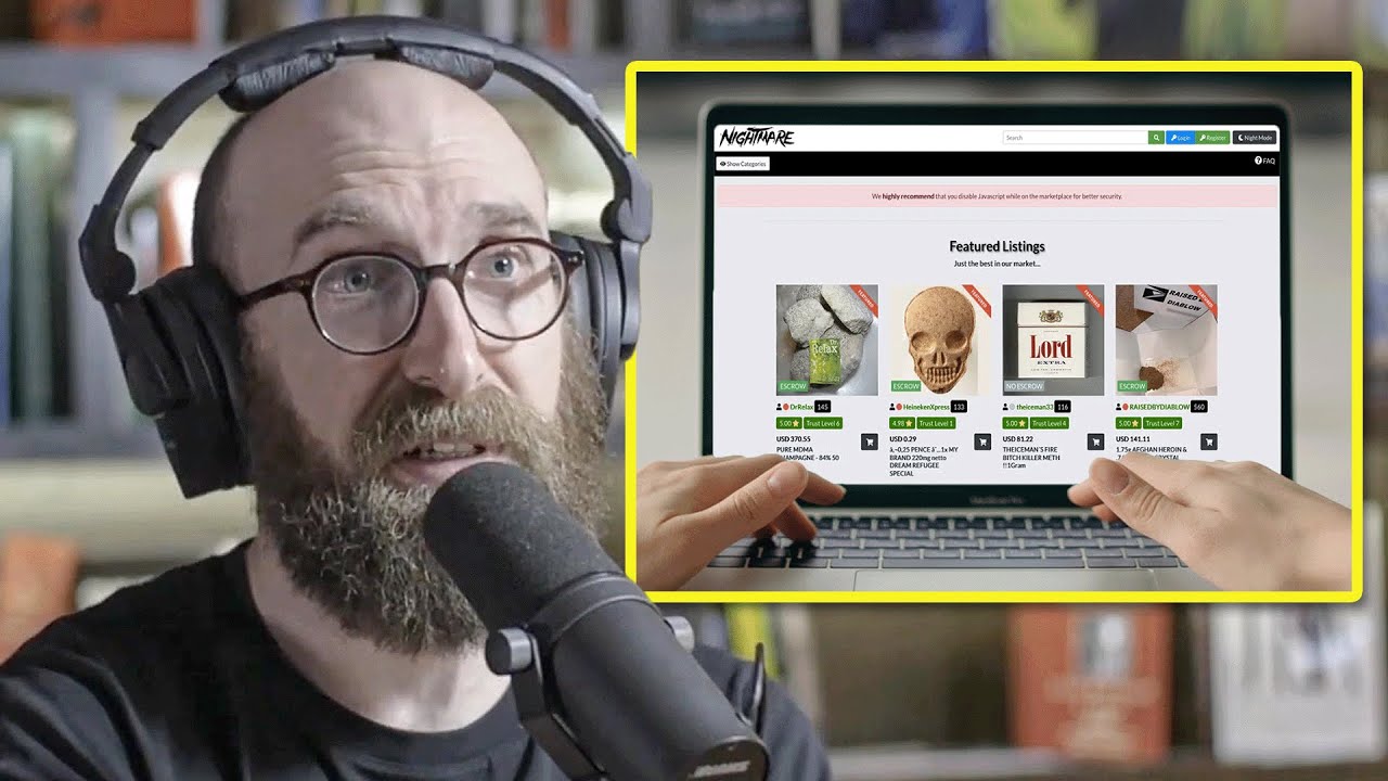 Как пользователи даркнета анонимно покупают наркотики | Энди Гринберг