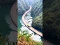 Paani Ke Upar Chalti Road 😳 | China Ka Floating Bridge 🌉🔥#facts #shorts #viral