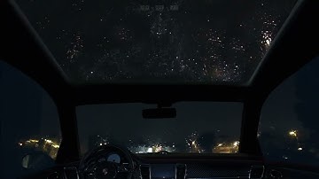 Listening to a chill bts playlist in your car on a rainy night _ (reuploaded and re-edited!)