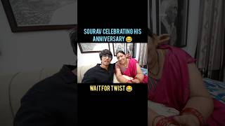 Mummy Papa Ki Anniversary Par Sourav Ka Bada Surprise! ❤️🎁 Sab Emotional Ho Gaye! #shorts