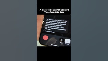 Google Voice Translate Demo