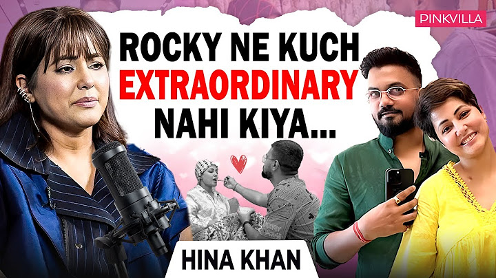 Hina Khan Opens Up About Her Breast Cancer Journey, Rocky Jaiswal, Farhan Khan | Emotional Interview