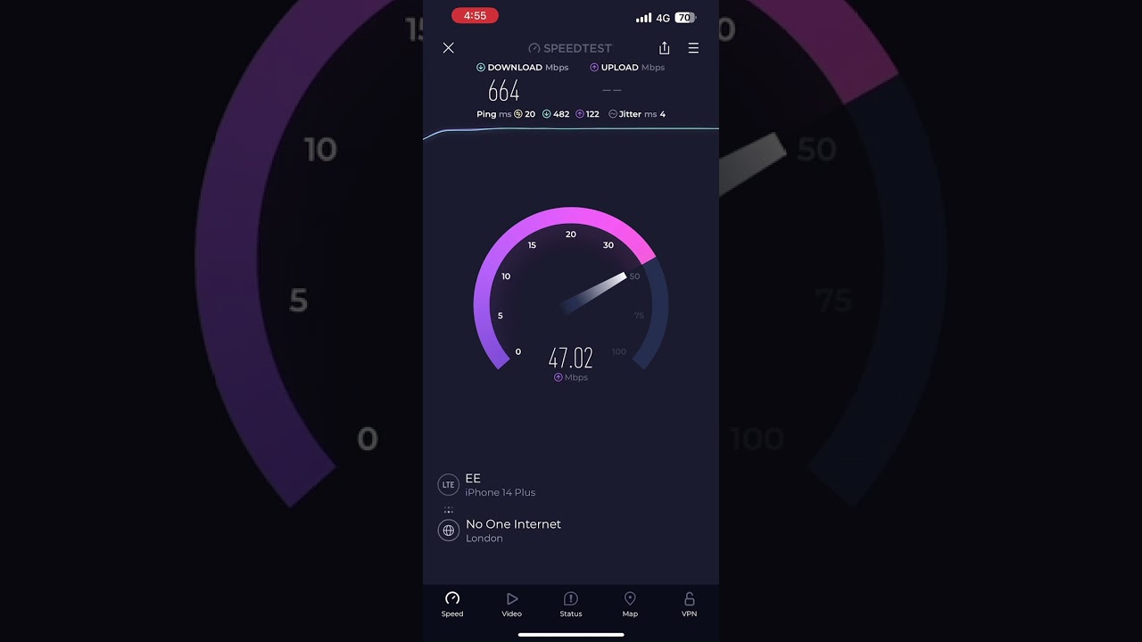 EE 4G+ Speed Test 700Mbps!!! April 2024 United Kingdom 🇬🇧