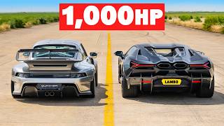 Gunther Werks F-26 vs Lamborghini Revuelto: DRAG RACE