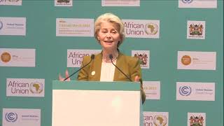 Speech by President Ursula von der Leyen at the Africa Climate Summit in Nairobi, Kenya
