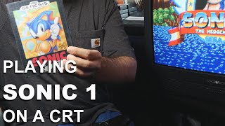 Sonic The Hedgehog on Sega Genesis on CRT (Memory Lane) by Gaming Palooza Empire 380 views 5 months ago 18 minutes