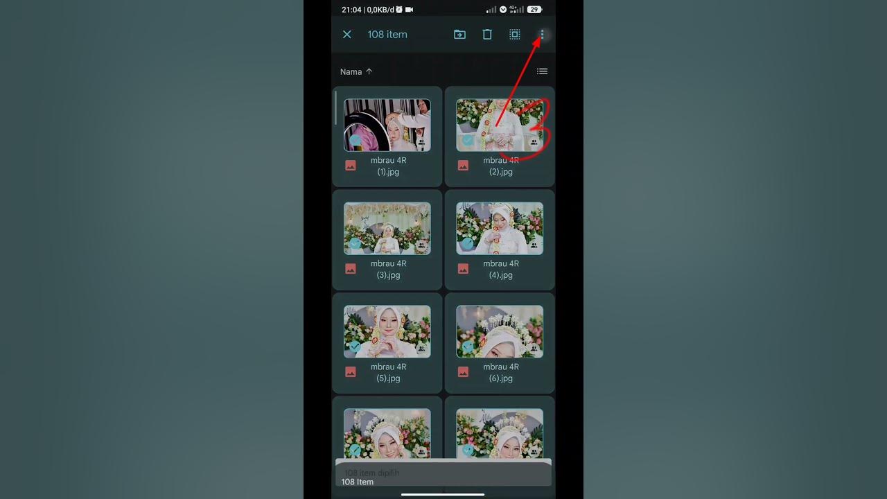 Cara download semua file dalam satu folder pada google drive