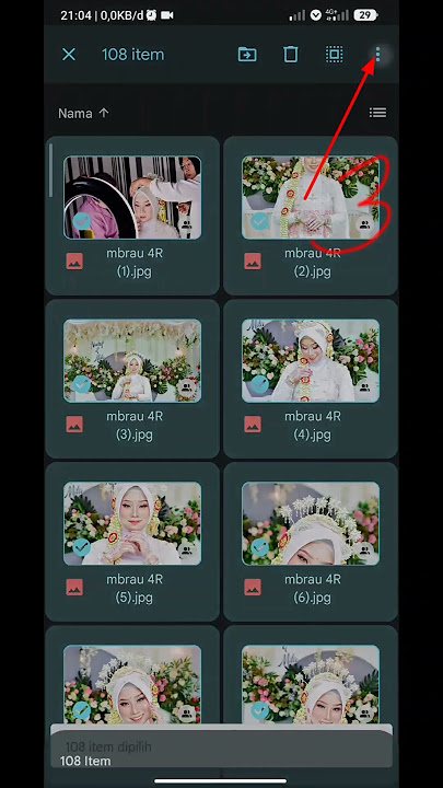 Cara download semua file dalam satu folder pada google drive