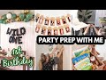 Party Prep With Me // Wild One Theme 1st Birthday // Gender Neutral | Jessica Elle