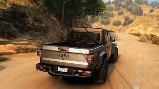 GTA 5 Breathtaking Graphics Mod And Remastered Dense Forest Showcase On RTX4090 Ultra Settings