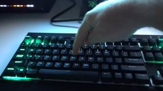 Corsair Strafe RGB Keyboard Demo