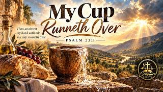 My Cup Runneth Over | Scripture Song (Psalm 23)  Lyric Video