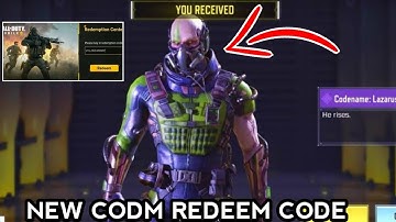 Redeem Code Codm January 2023 | New Redeem Code Codm | Today Redeem Code Codm | Codm Codes 2023
