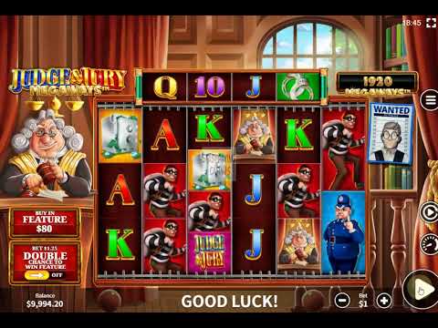 JUDGE & JURY MEGAWAYS SLOT From SKYWIND - Preview & Features