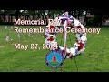 Memorial day remembrance ceremony 2024