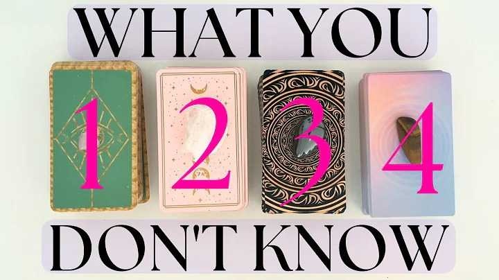 WHAT YOU DON'T KNOW *TIMELESS* (Pick A Card) Tarot Reading