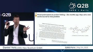 Q2B 2023 Paris | A Path Towards Useful Quantum Computing | Daniel Volz