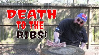 Cold Steel Chopper Vs Cow Ribs