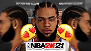 *NEW* BEST DRIPPY FACE CREATION TUTORIAL IN NBA 2K21! LOOK LIKE A COMP STAGE PLAYER!