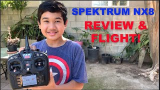 Spektrum NX8 Transmitter - Review and Flight!