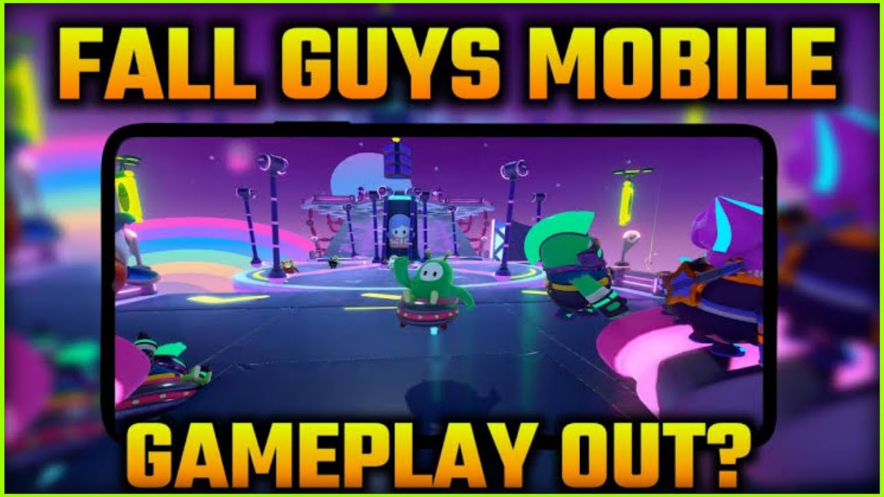 fall guys mobile version gameplay fall guys mobile beta gameplay