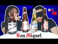 FILIPINO BEER Blindfolded Taste Test Challenge!! | Taiwanese &amp; Filipina Couple