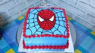 SPIDERMAN || Kue ulang Tahun SPIDERMAN