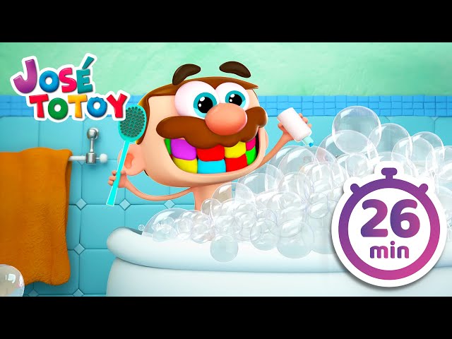 Stories for Kids - 26 Minutes Jose Comelon Stories!!! Learning soft skills - Totoy Full Episodes class=