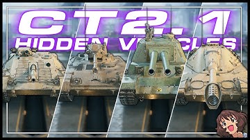 𝟮.𝟭 - 𝗛𝗶𝗱𝗱𝗲𝗻 𝗩𝗲𝗵𝗶𝗰𝗹𝗲𝘀 --- Coccodrillo, Saryuda, Jezevec, Taurus CAT || World of Tanks