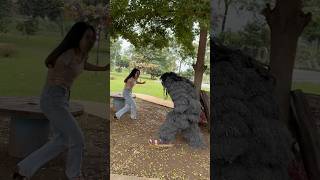 Ngakak Lihat Cewek Cantik Latah Ketakutan Sama Grandong