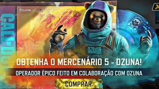 PEGUEI CAIXA URSOS DE OZUNA MERCENÁRIO 5 OZUNA FOI CARO KKKKKK - CALL OF DUTY MOBILE