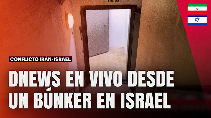 🇮🇱 Así es un búnker en Israel para refugiarse de los misiles | DNews