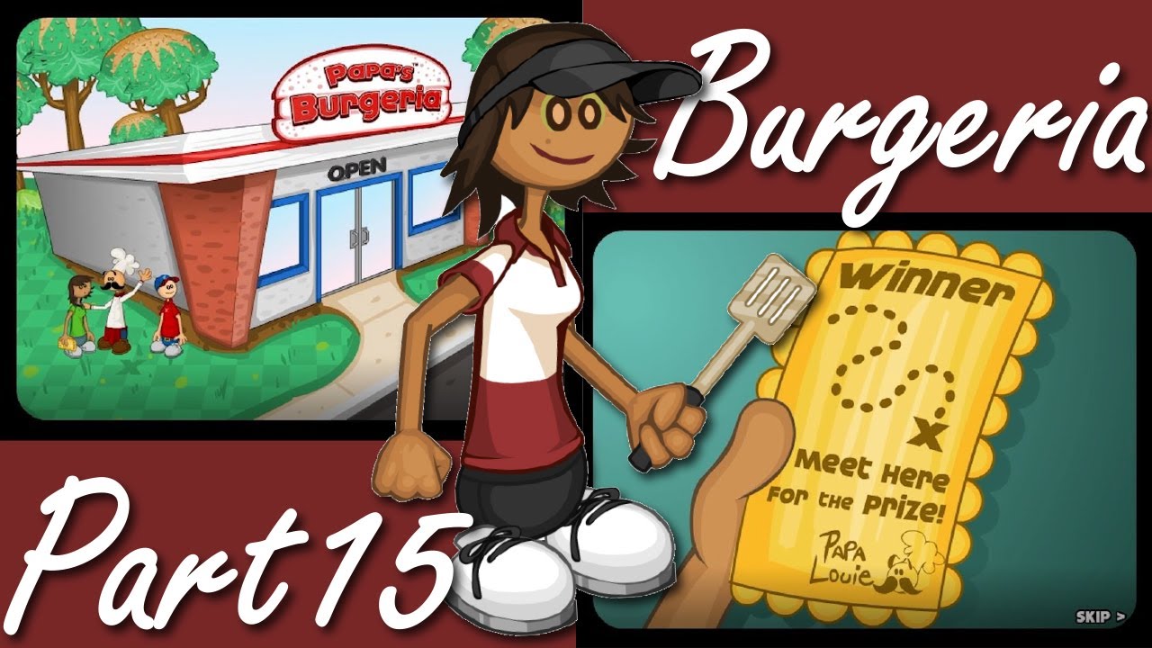 Papa's Burgeria: Part 14//Papa Louie Games 