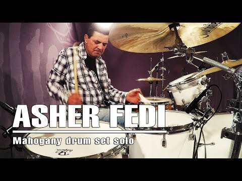 soultone-cymbals:-asher-fedi---mahogany-drum-set
