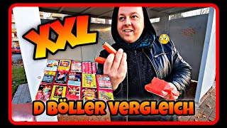 XXL D Böller Vergleich im Blechcontainer an Silvester #MCBöllerTester
