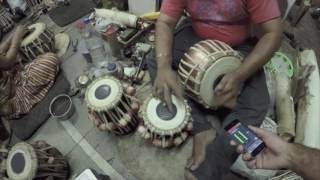 Collecting my new Tabla in Rajkot, Gujarat, India