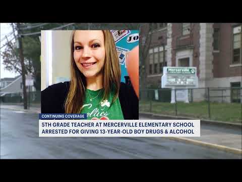 Police: Mercerville Elementary School teacher arrested for giving 13-year-old drugs and alcohol