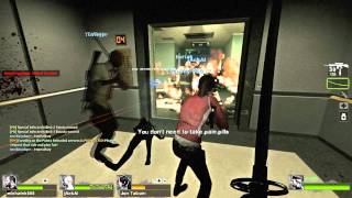 Left 4 Dead 2 No Mercy 16 Players coop campaign gameplay 4/5