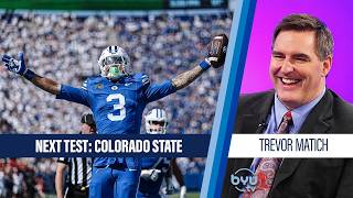 Trevor Matich Reacts to Big Win and Previews BYU vs. Colorado State | BYUtv