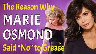 Here's Why Marie Osmond Turned Down the Movie "Grease"