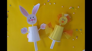 Easter STEM Craft: Create a Push Pull Toy